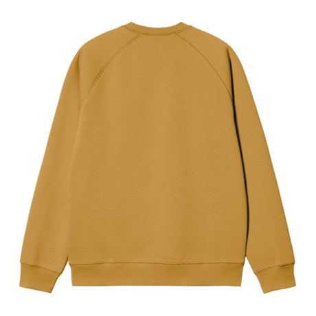 Carhartt WIP Chase Sweat Sunray / Gold Back View Image