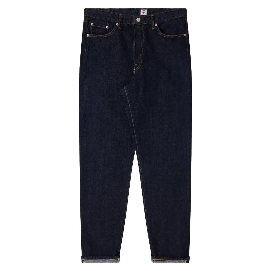 Edwin Loose Tapered Kurabo Jean Blue Rinsed Front View Image