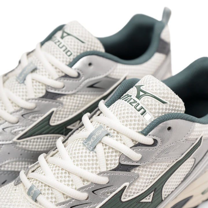Mizuno MXR Trainer Snow White/Bistro Green/Silver