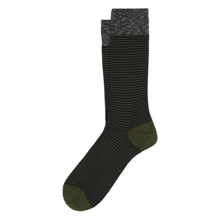ANT45 Boston Socks Olive - Merchant Menswear