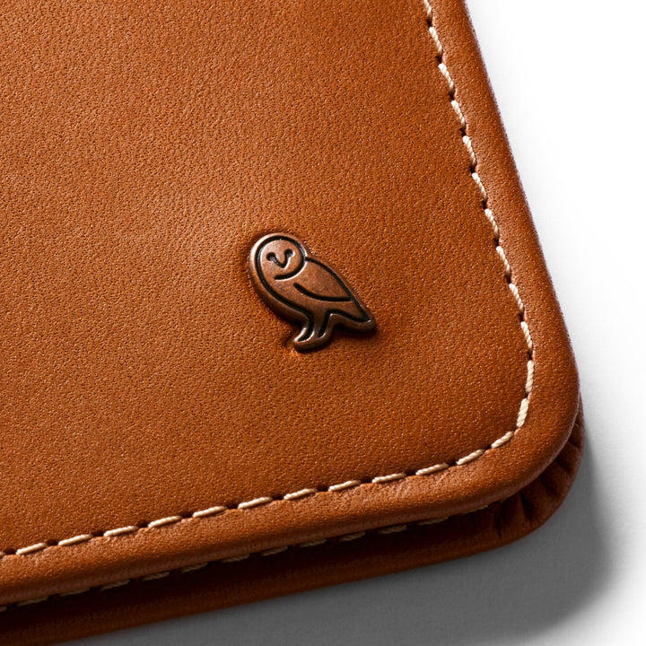 Bellroy Hide & Seek Leather Wallet Caramel - Merchant Menswear