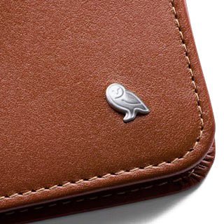 Bellroy Hide & Seek Leather Wallet Sienna - Merchant Menswear