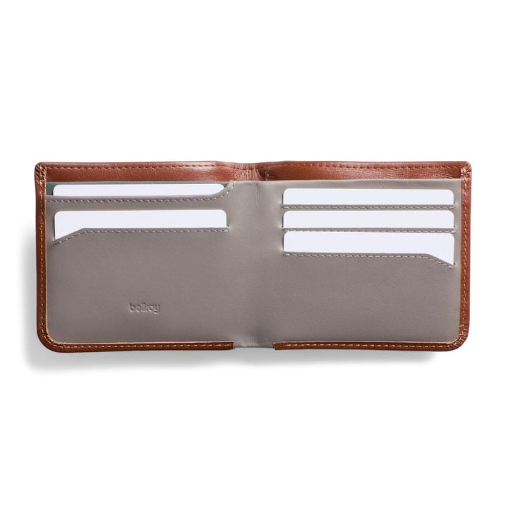 Bellroy Hide & Seek Leather Wallet Sienna - Merchant Menswear