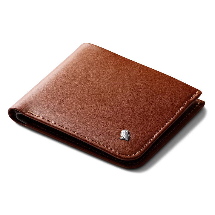 Bellroy Hide & Seek Leather Wallet Sienna - Merchant Menswear
