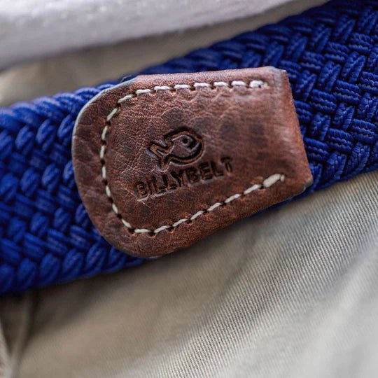 Braided Belt Cobalt Blue - Merchant Menswear