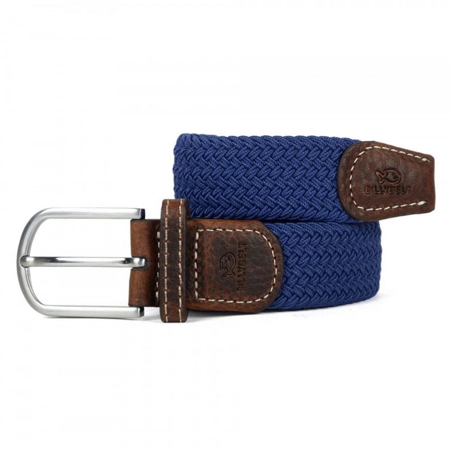 Braided Belt Cobalt Blue - Merchant Menswear