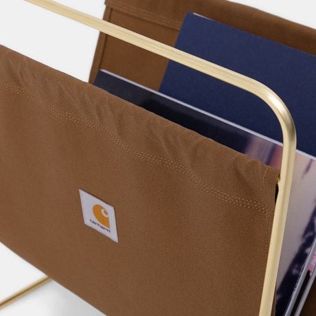 Canvas Magazine Stand Dearborn Canvas Hamilton Brown - Merchant Menswear