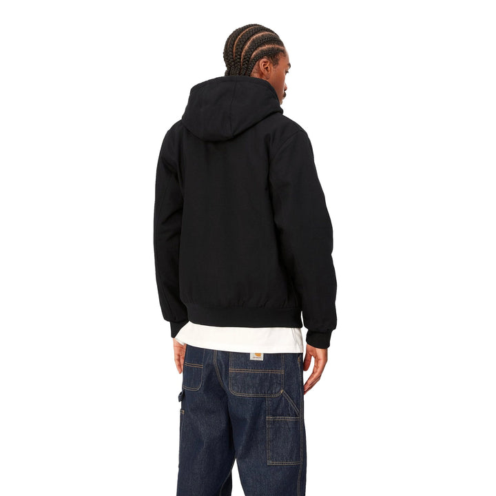 Carhartt WIP Active Jacket Dearborn Canvas Black Rigid - Merchant Menswear