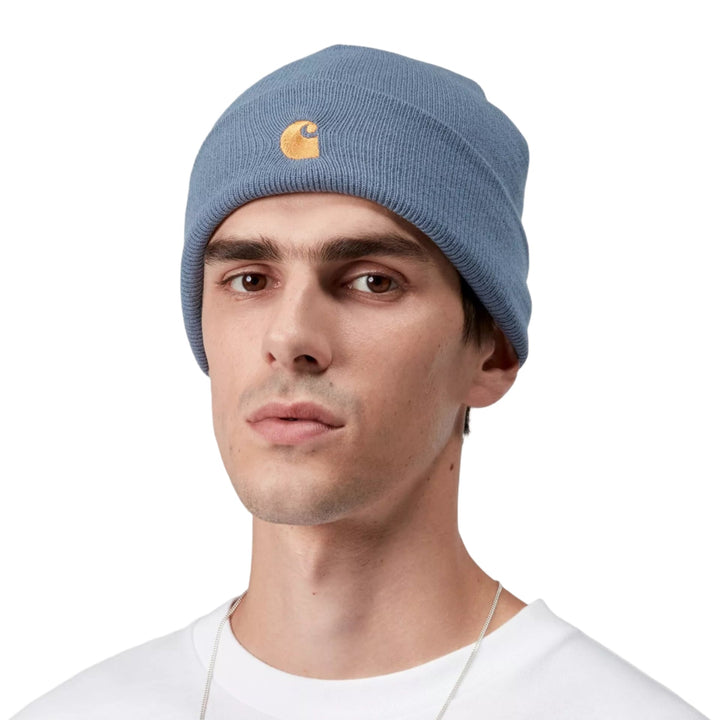 Carhartt WIP Chase Beanie Angelite/Gold - Merchant Menswear
