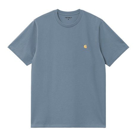 Carhartt WIP Chase Tee Angelite / Gold Front