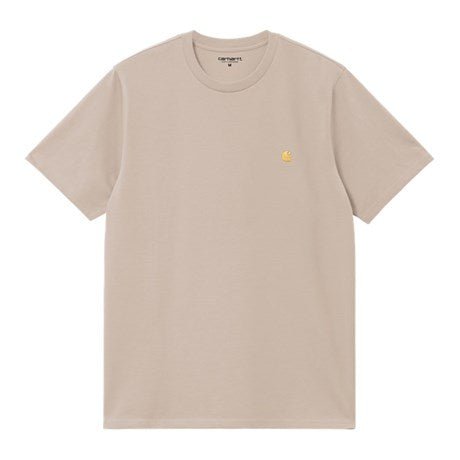 Carhartt WIP Chase Tee Fleur De Sel/Gold - Merchant Menswear