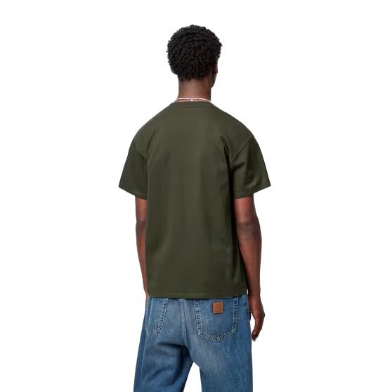 Carhartt WIP Chase Tee Olive / Gold - Merchant Menswear