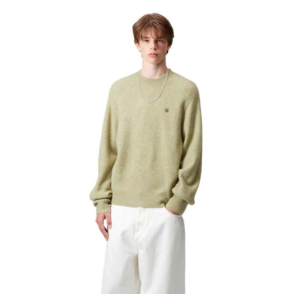 Carhartt WIP Curtis Sweater Tangled Brass - Merchant Menswear