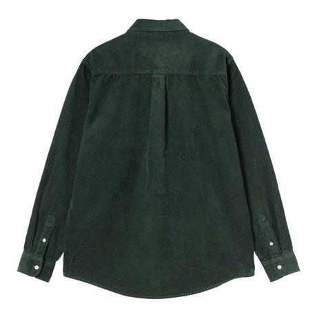 Carhartt WIP L/S Madison Cord Shirt Sycamore Tree - Merchant Menswear