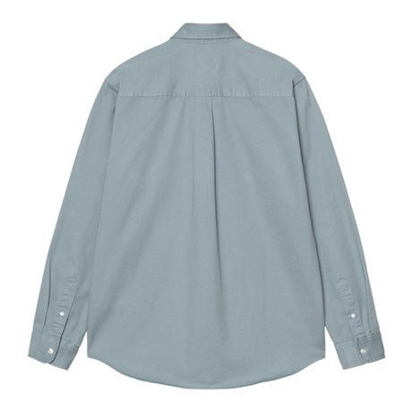 Carhartt WIP L/S Madison Twill Shirt Citadel / Wax - Merchant Menswear