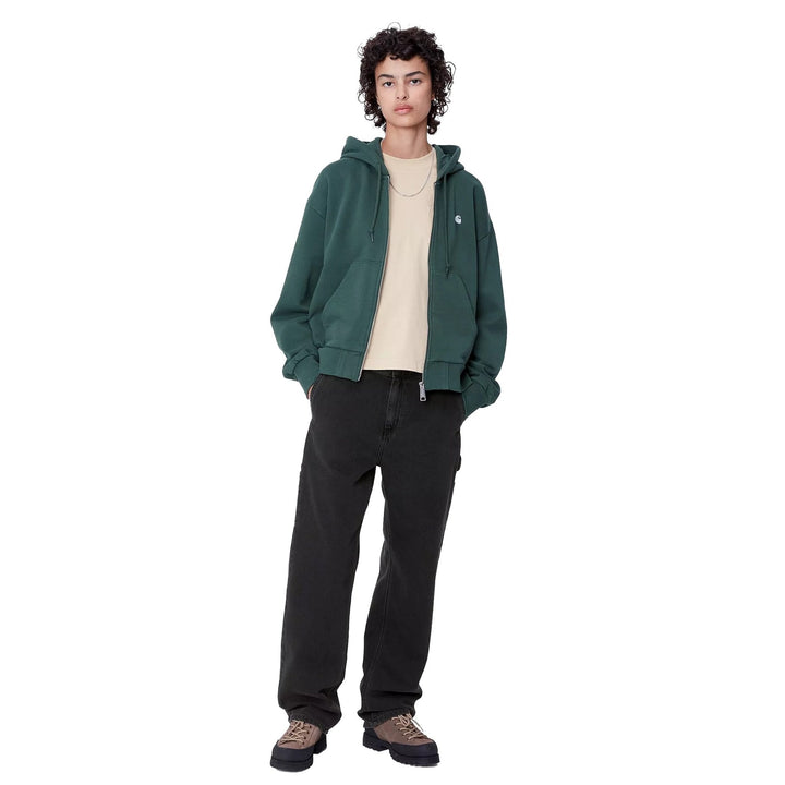 Carhartt WIP Women W" Pierce Pant Black Stone Washed - Merchant Menswear