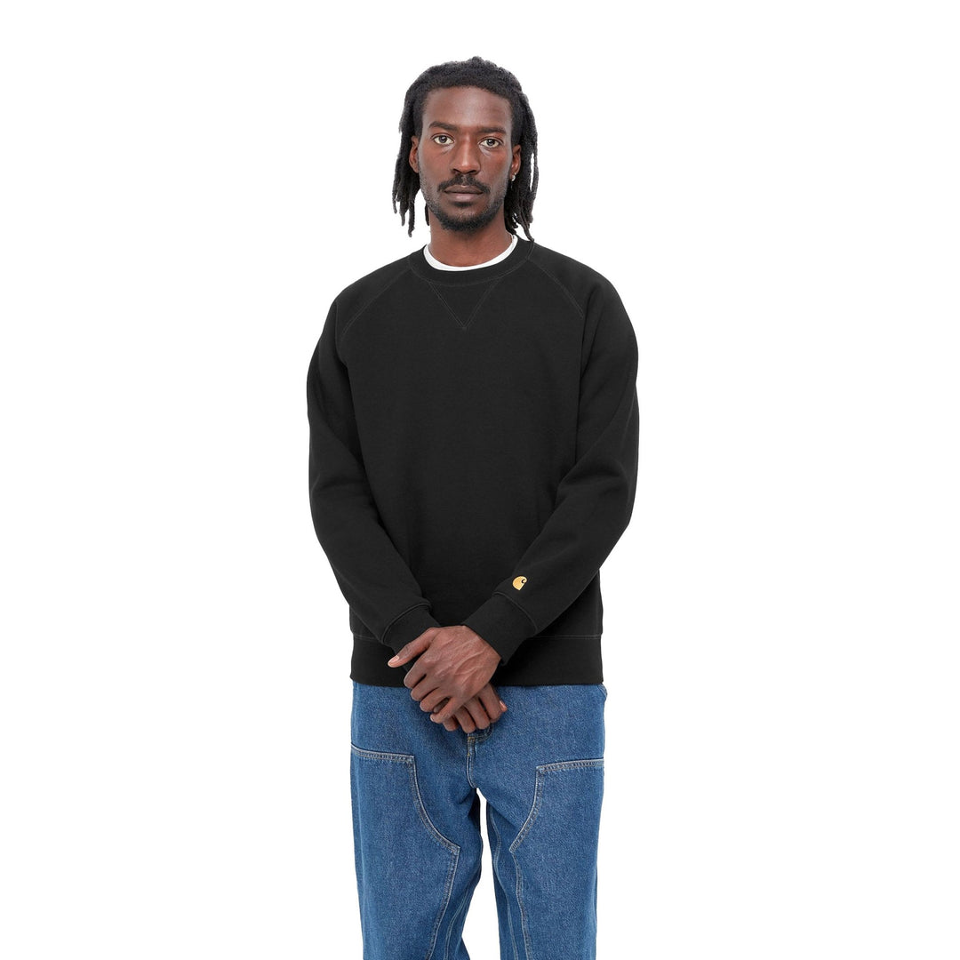 Chase Sweat Black / Gold - Merchant Menswear