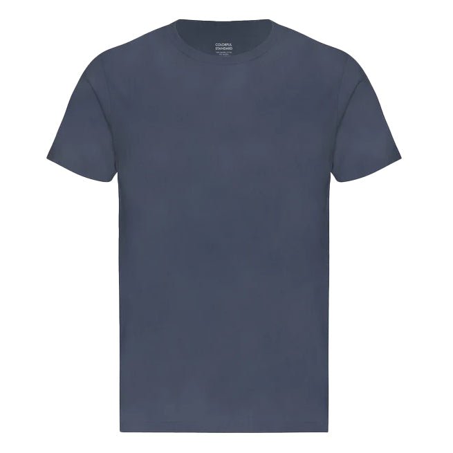 Classic Organic T-Shirt Neptune Blue - Merchant Menswear