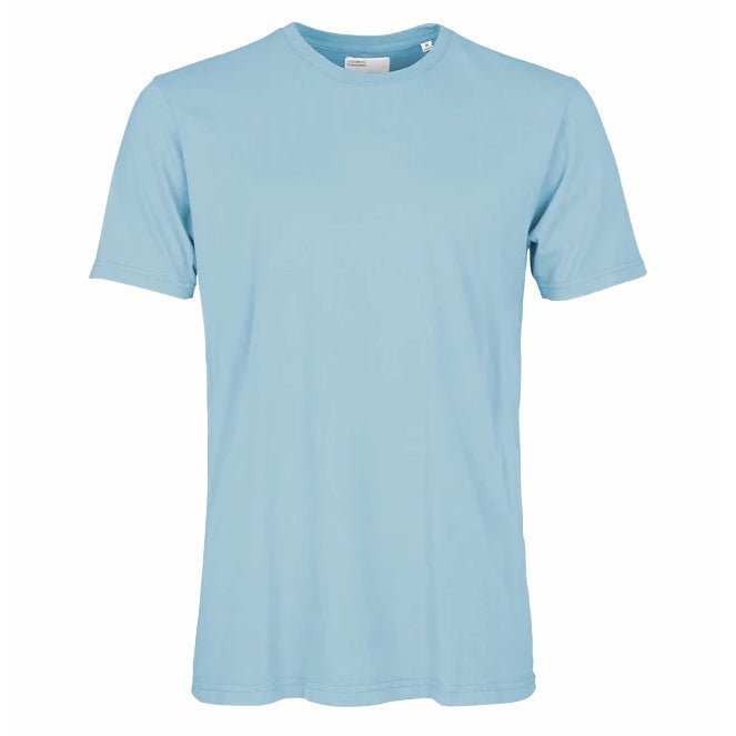 Classic Organic T-Shirt Seaside Blue - Merchant Menswear