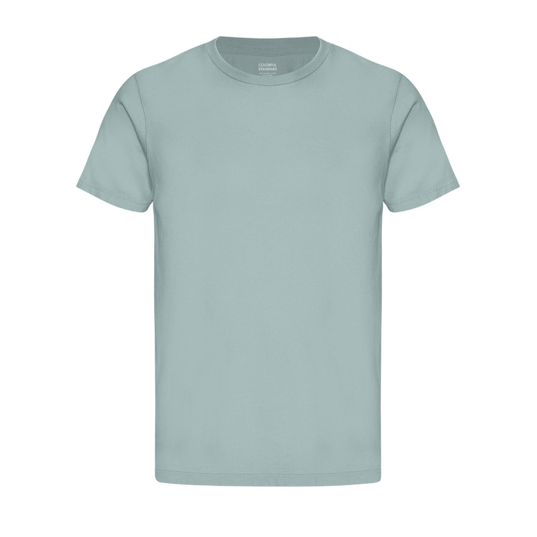 Classic Organic T-Shirt Steel Blue - Merchant Menswear