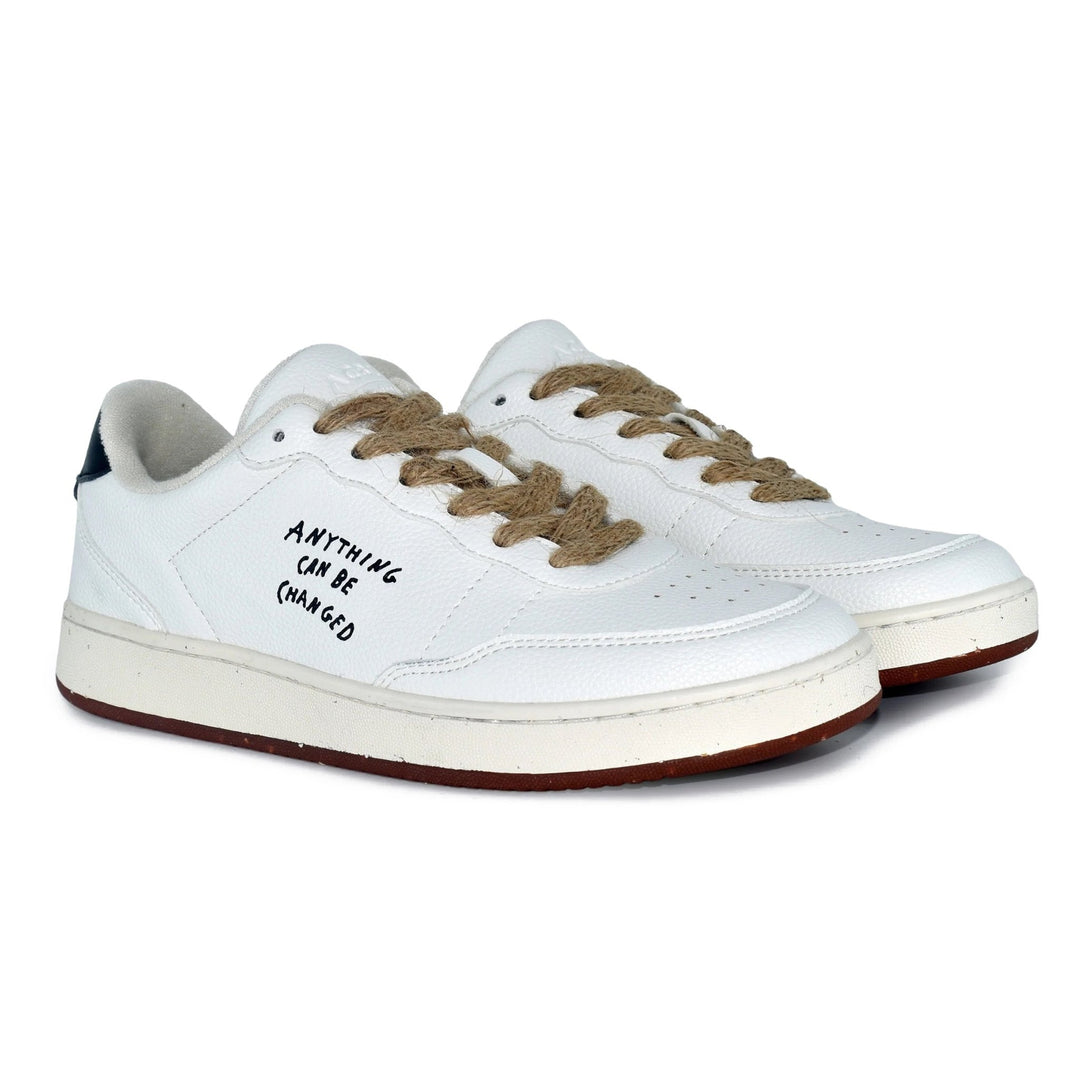Evergreen Sneaker White / Black - Merchant Menswear