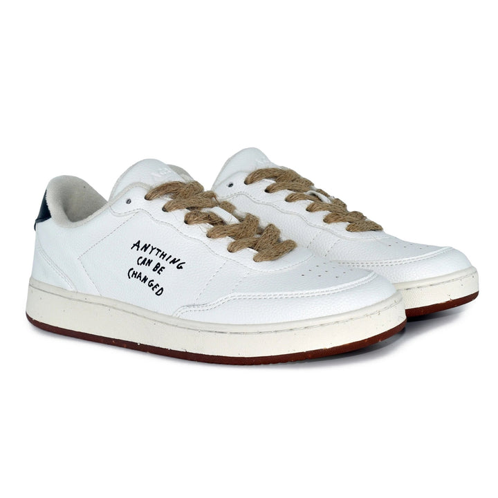 Evergreen Sneaker White / Black - Merchant Menswear