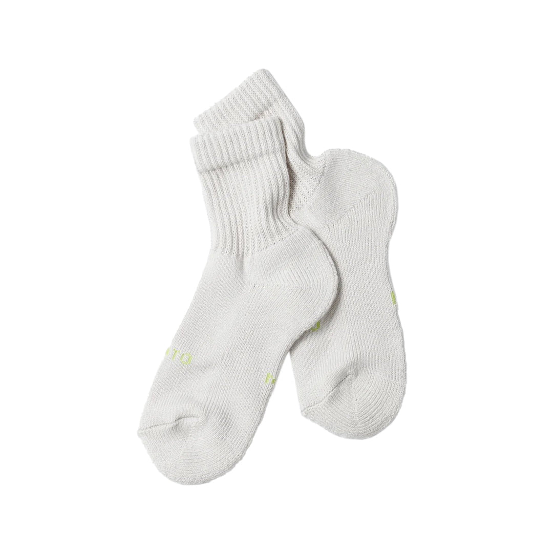 Everyday Pile Mini Crew Sock Light Grey - Merchant Menswear