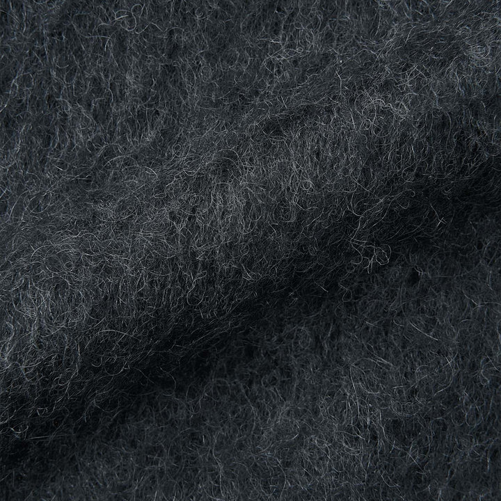 Gramicci Mohair Cardigan Charcoal - Merchant Menswear