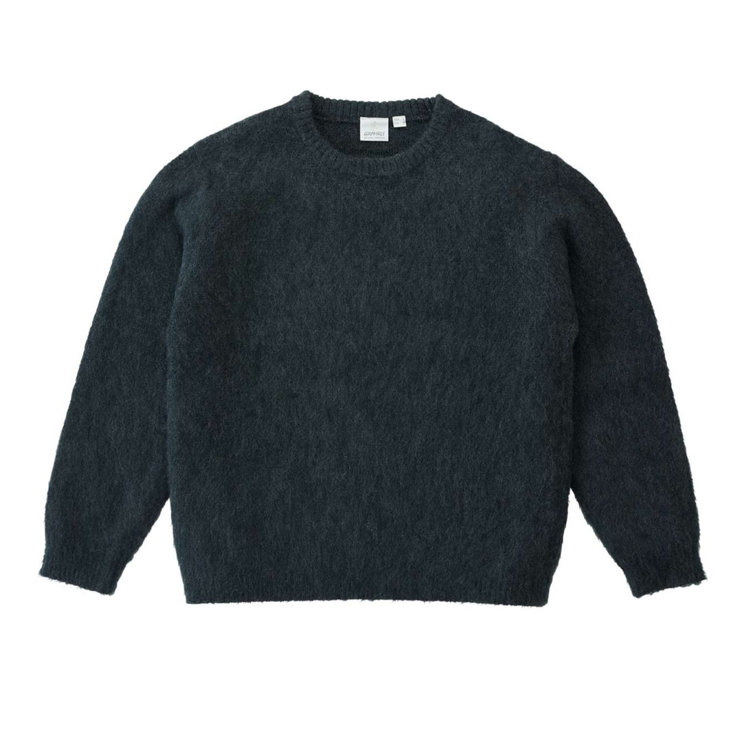 Gramicci Mohair Sweater Charcoal - Merchant Menswear