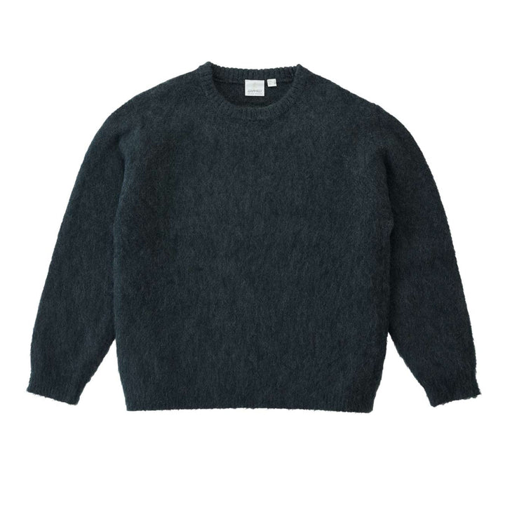 Gramicci Mohair Sweater Charcoal - Merchant Menswear