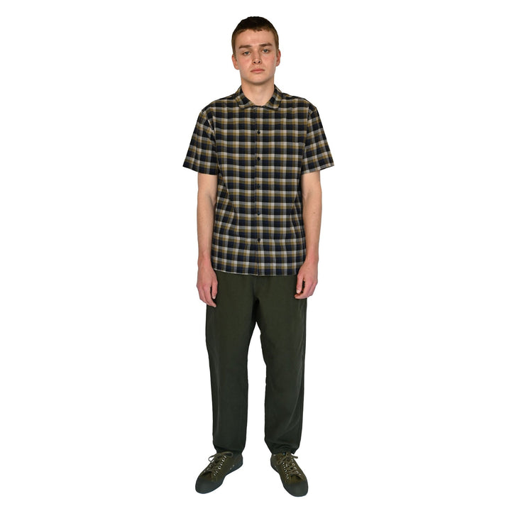 Malick Seersucker Check Shirt Multi - Merchant Menswear