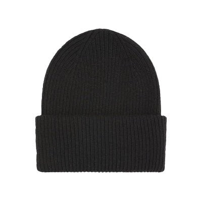 Merino Wool Hat Deep Black - Merchant Menswear