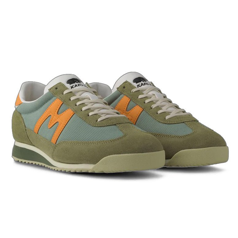 Mestari Trainers Cedar / Bright Marigold - Merchant Menswear