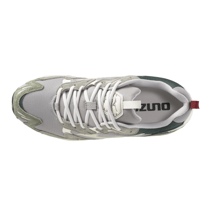 Mizuno Wave Rider 10 Premium Opal Grey / Pristine / Bistro Green - Merchant Menswear