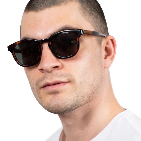 Morris Sunglasses - Umber / Moss - Merchant Menswear