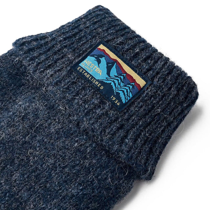 Ragwool Gloves Navy Marl - Merchant Menswear