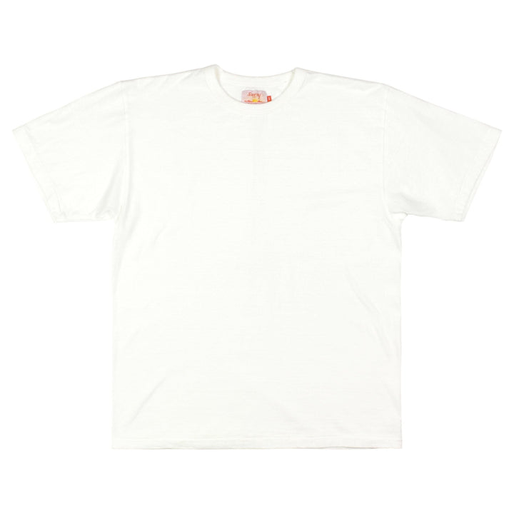Sunray Sportswear Haleiwa SS Frokey Print T-Shirt Off White/Orange - Merchant Menswear