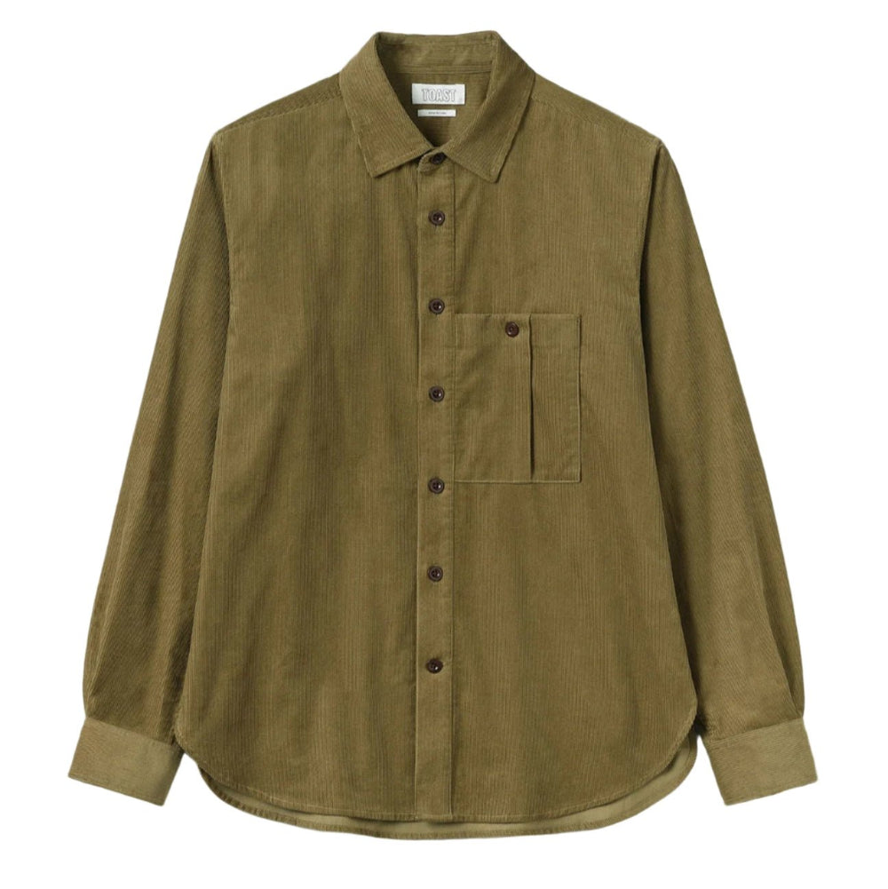 Toast Menswear Cord Workwear Shirt Linden - Merchant Menswear