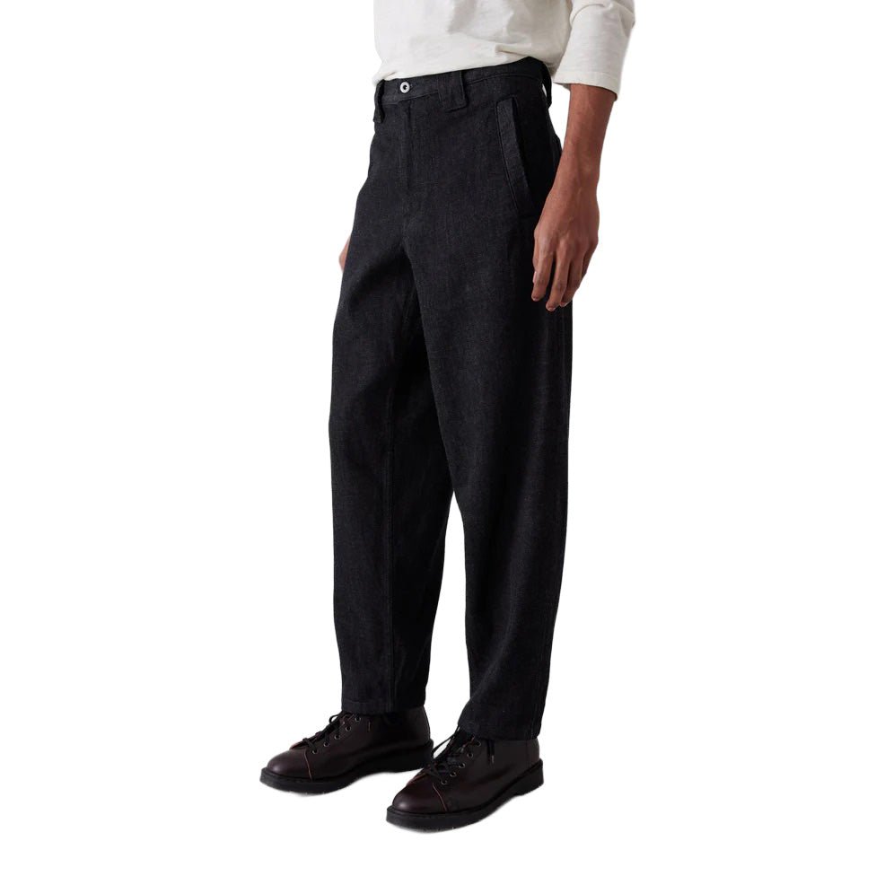 Toast Menswear Japanese Denim Trousers Dark Indigo - Merchant Menswear