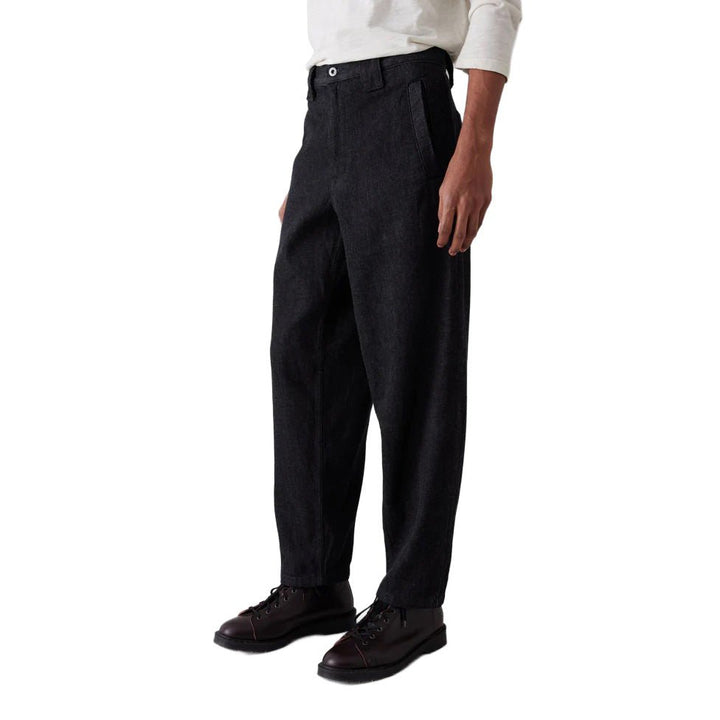 Toast Menswear Japanese Denim Trousers Dark Indigo - Merchant Menswear