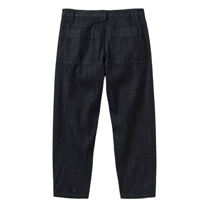 Toast Menswear Japanese Denim Trousers Dark Indigo - Merchant Menswear