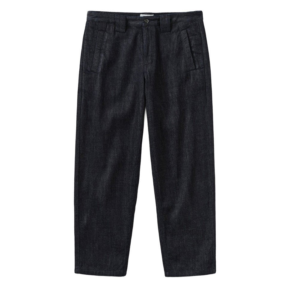 Toast Menswear Japanese Denim Trousers Dark Indigo - Merchant Menswear