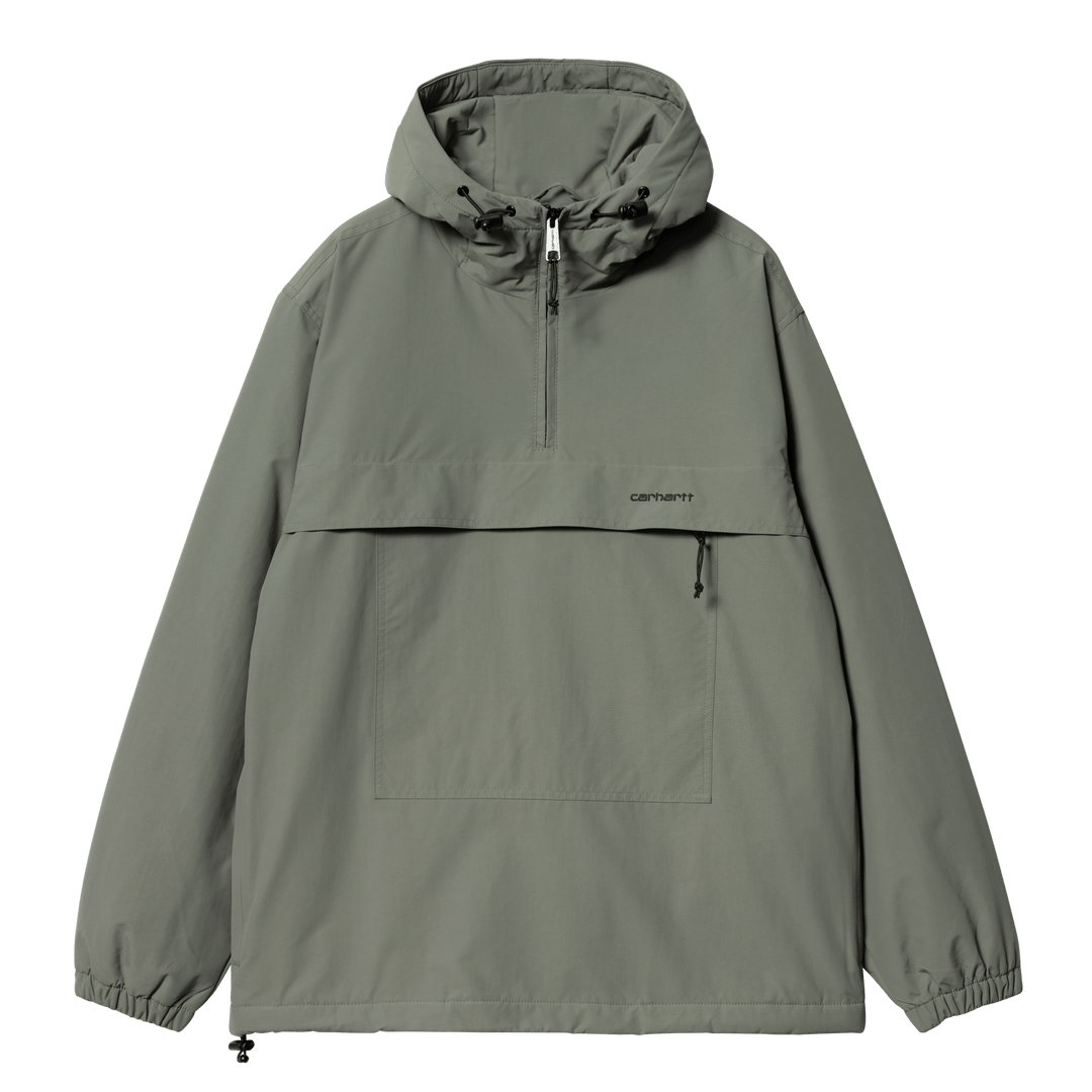 Windbreaker Pullover Smoke Green / Black - Merchant Menswear