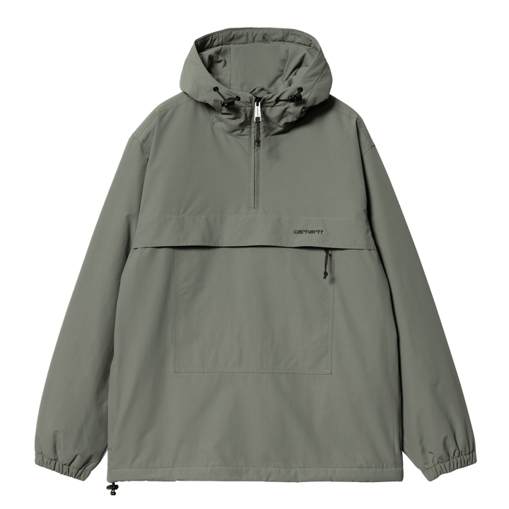 Windbreaker Pullover Smoke Green / Black - Merchant Menswear