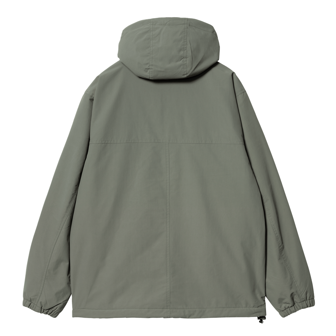 Windbreaker Pullover Smoke Green / Black - Merchant Menswear