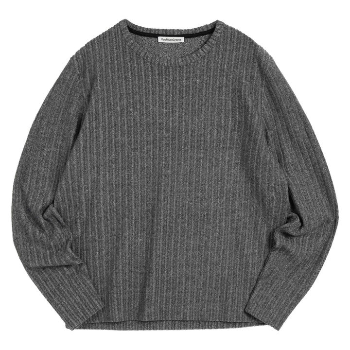 YMC X Sweatshirt Grey Marl - Merchant Menswear
