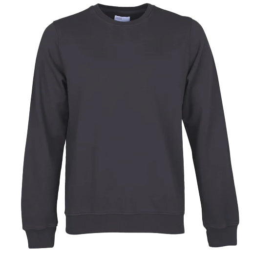Colorful Standard Classic Organic Crew Lava Grey Front View