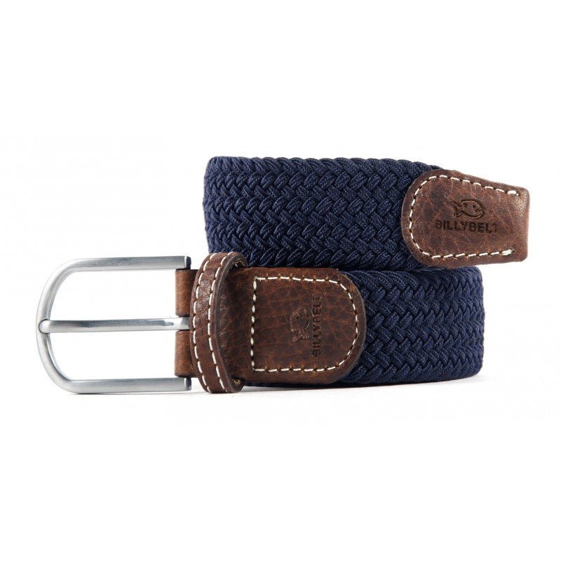 BillyBelt Braided Belt Navy - Merchant Menswear