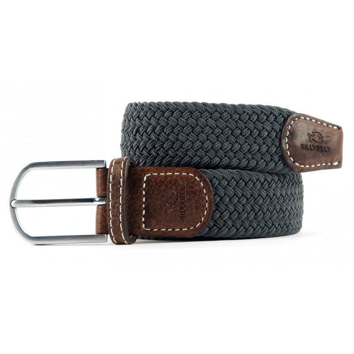 Braided Belt Flannel Grey - Merchant Menswear