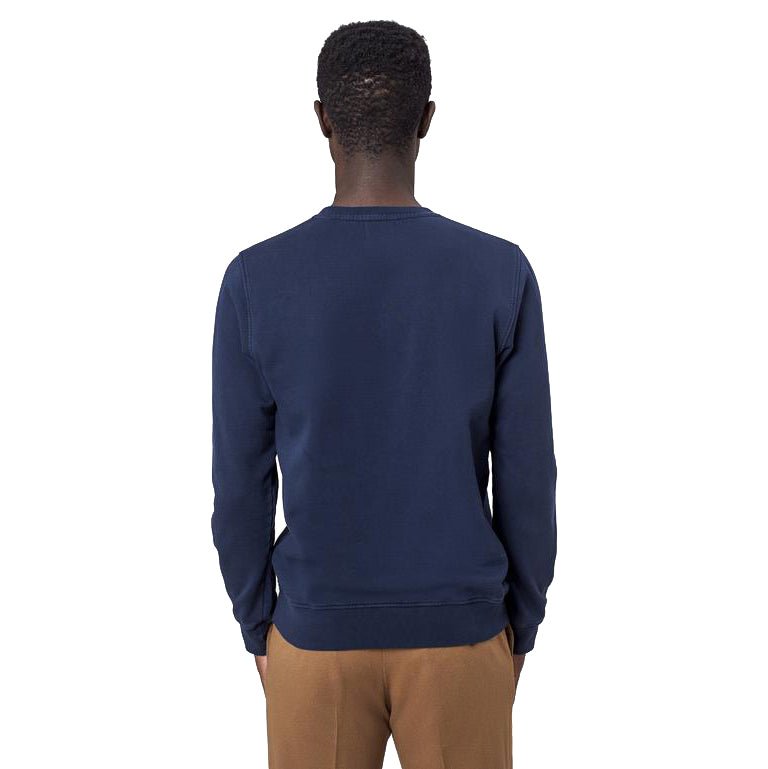 Classic Organic Crew Navy Blue - Merchant Menswear